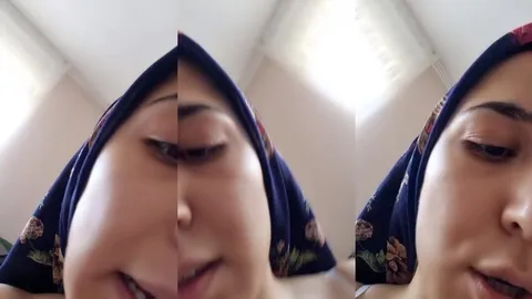 Türbanlı kadın yıyın