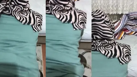 Evli türbanlı kadını sikiyor