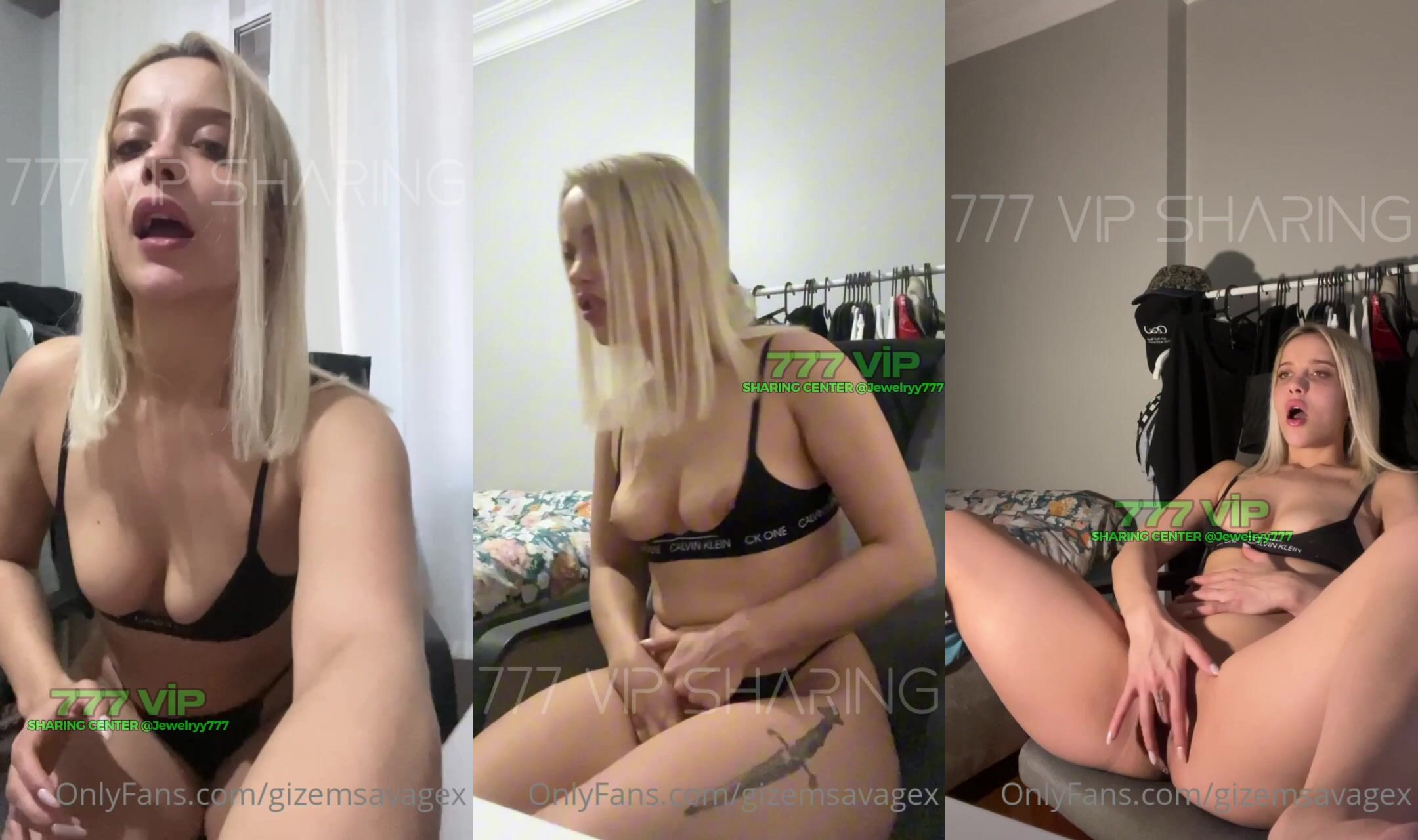 Gizem Savage Annem Gelmeden Porno İzleyip Mastürbasyon Yapıyor