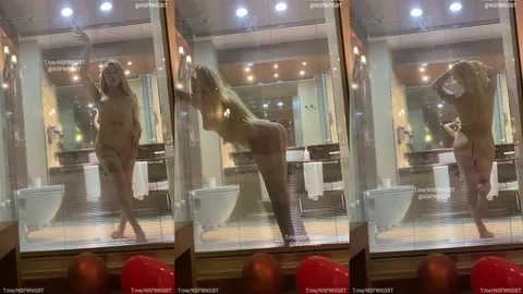 Alina Keskin Danlacyprus İfşa Onlyfans Banyoda Dolgun Fiziğini Sergiliyor