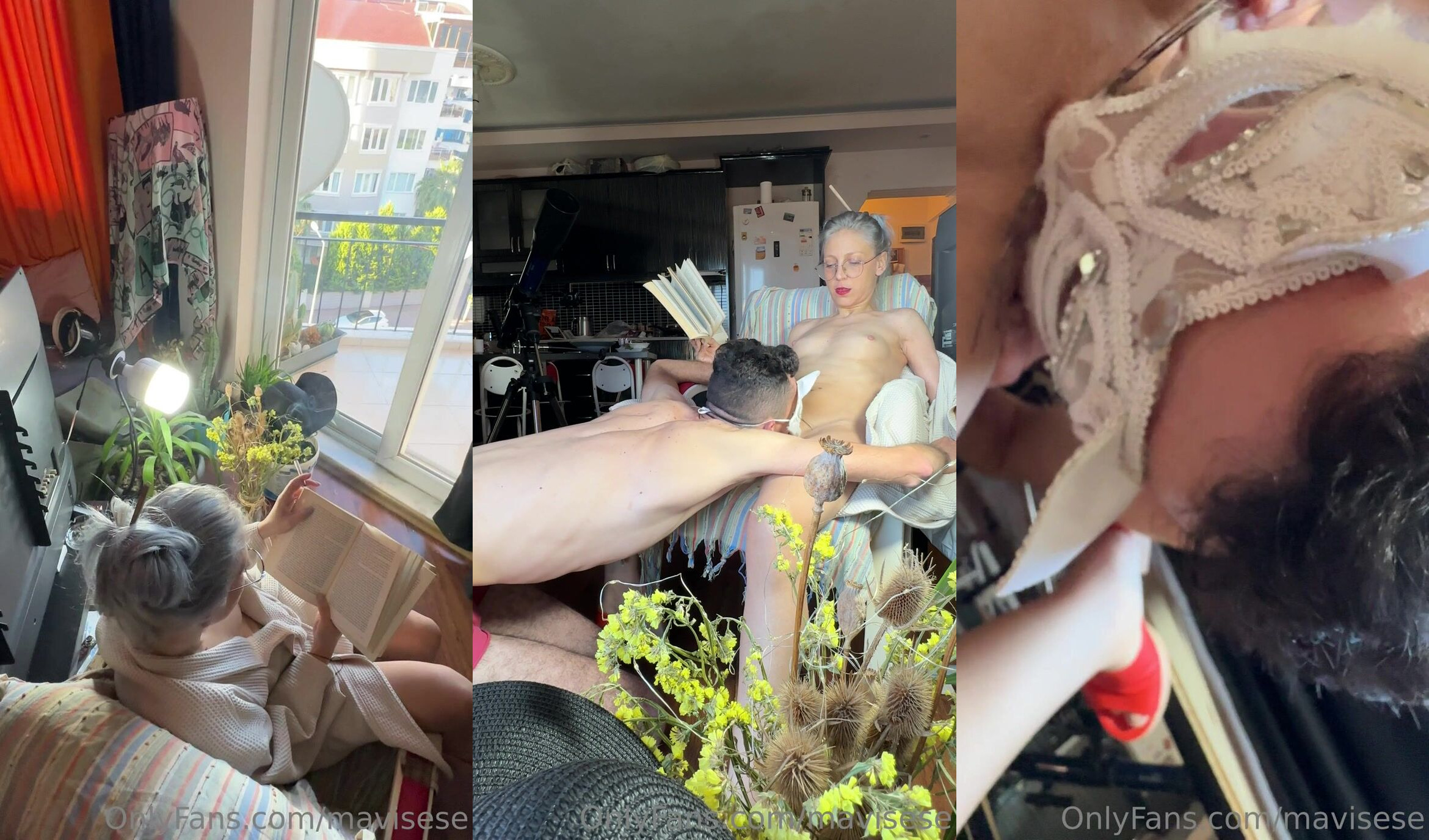 Okuduğum satırlar beni yükseltince, keyfimi çoğaltmak için Herr Puda’ya am yalamasını söyledim – Mavi Sese