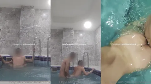 Havuzda sevişmek çok zevkli mutlaka deneyin – Dila & Mete