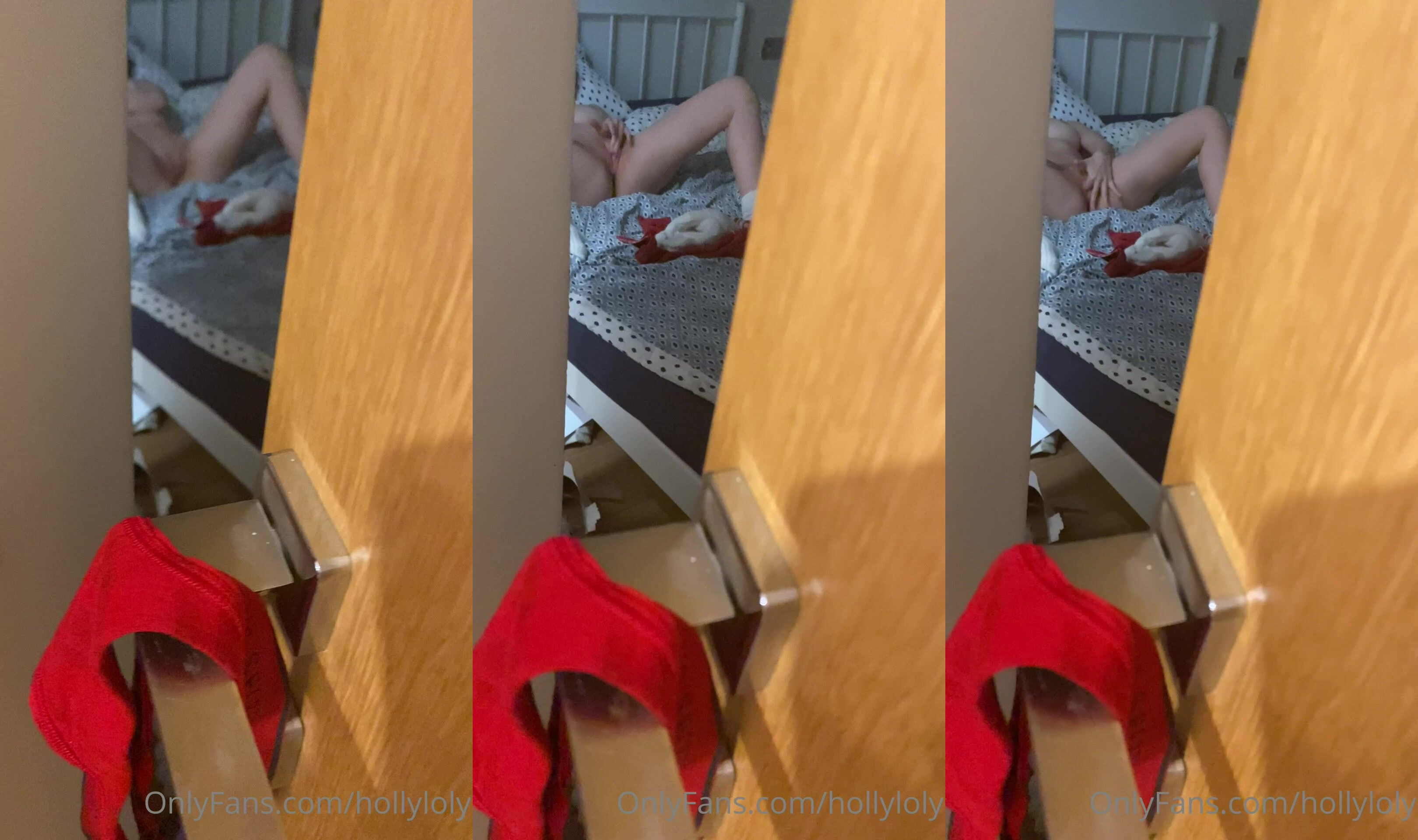 Takipçimle görüntülü yaparken sevgilim Kapı arkasından kamerayla çekmiş – Holly Loly