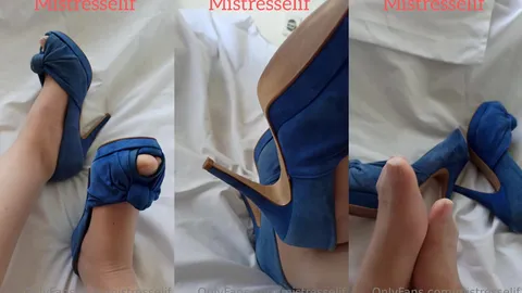 Dilin ayakkabımın ucunda ezilecek, dilinde topuklu izim olacak • Mistress Elif
