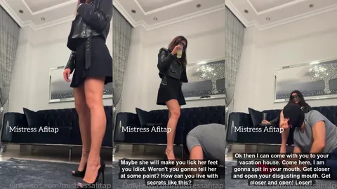 Benden izinsiz kız arkadaşıyla plan yapan kölenin hazin sonu • Mistress Afitap