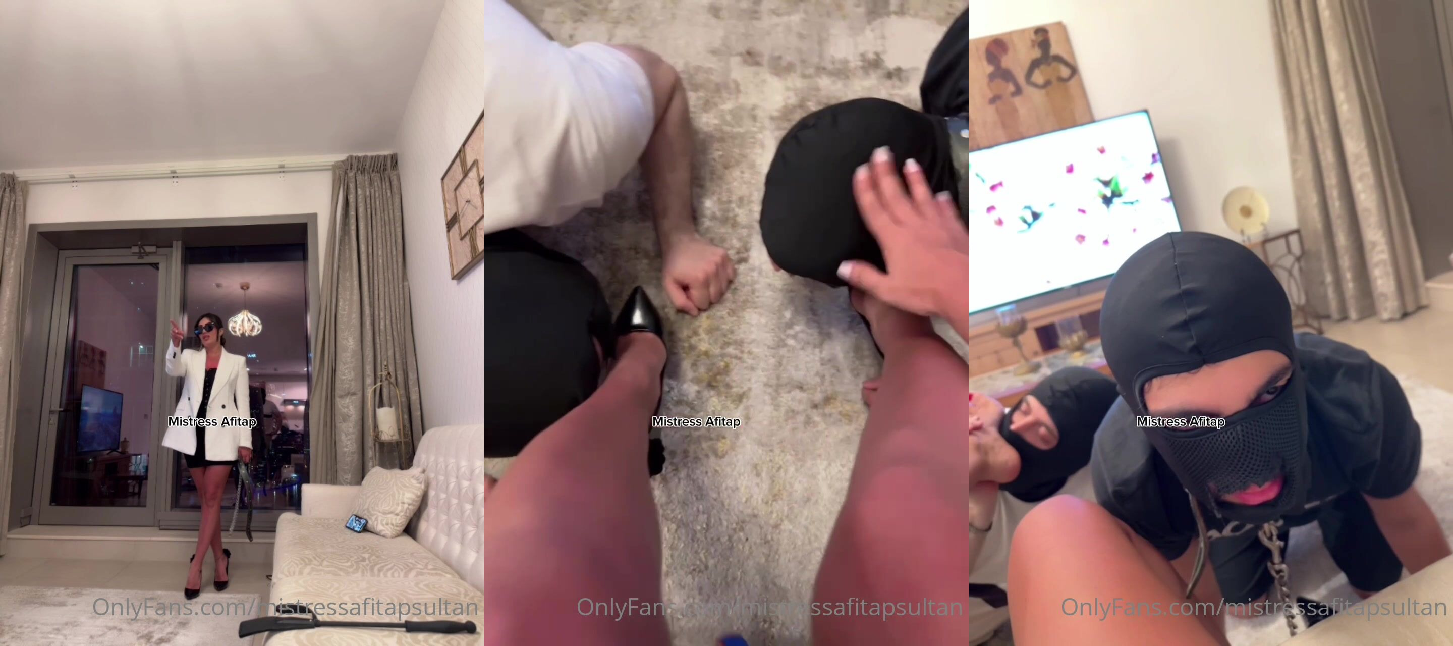 Having fun with my slaves • Mistress Afitap