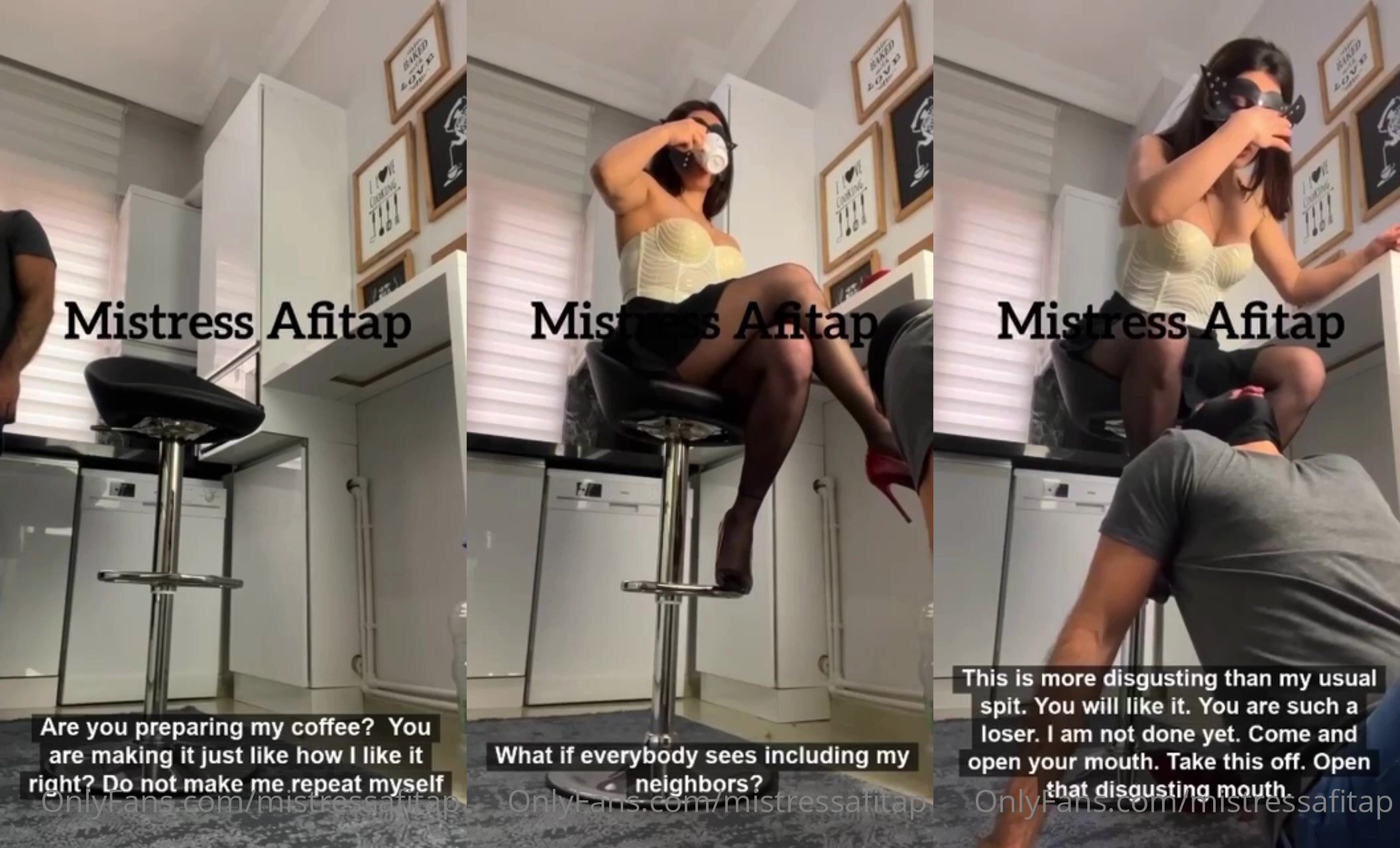 Kedinin fareyle oynadığı gibi oynayacağım seninle !! • Mistress Afitap