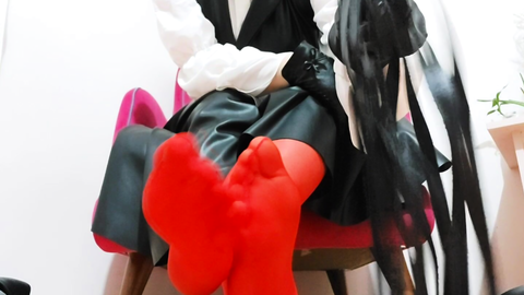 Bu ayaklarla sizi dışarıda bile köle ederim dayanamazsınız fetişler • Queen Salome