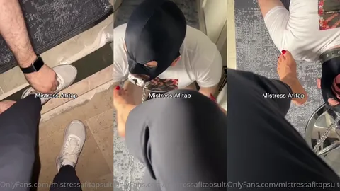 Klasik spor çorap manyağı bir köpek işte • Mistress Afitap