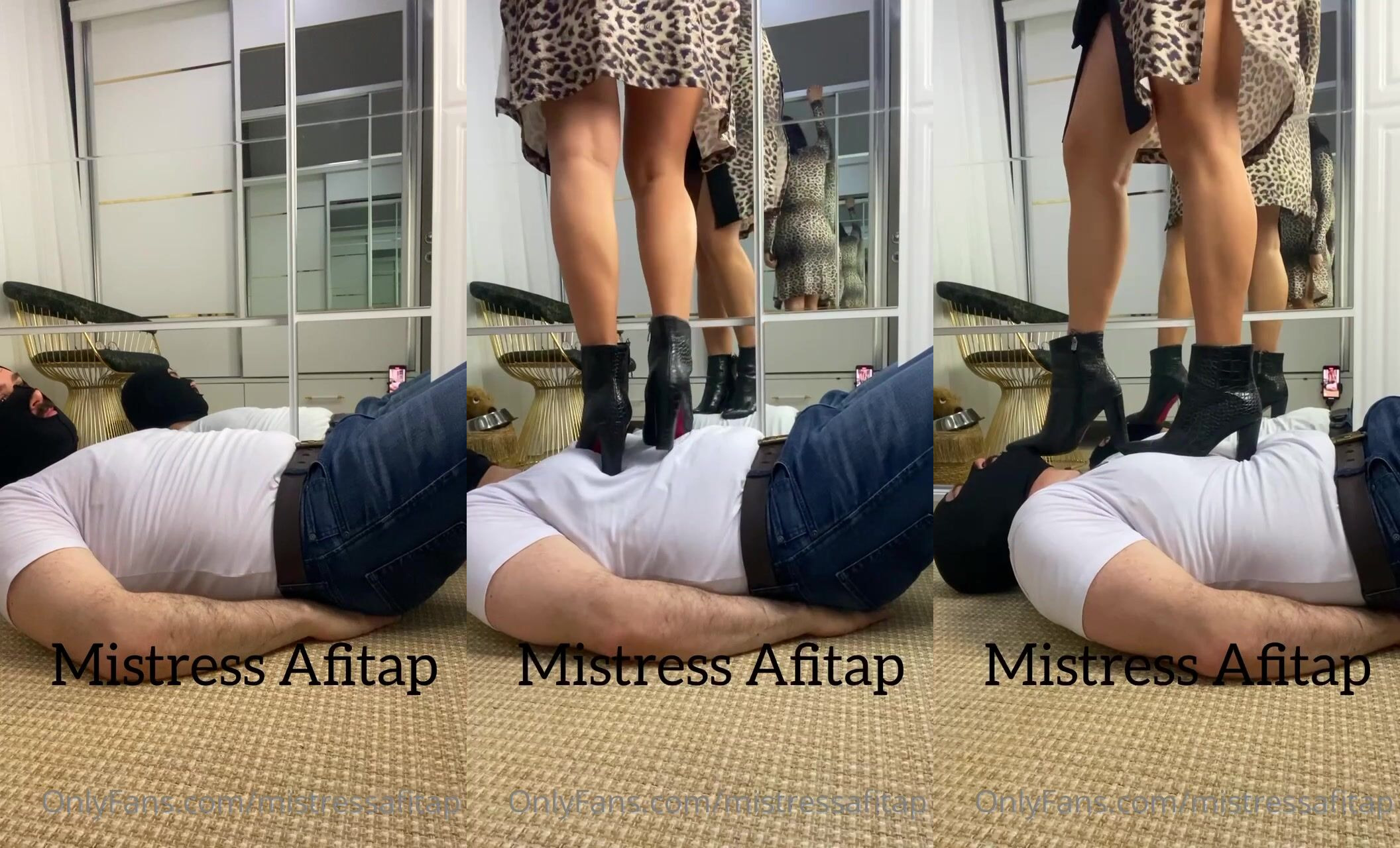 Ne zamandır seni ezmediğimi hatırladım • Mistress Afitap