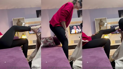 Hırsız gibi giyindi aptal köpeğim • Mistress İpek