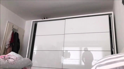 İzmirli Sevgilisi İle Yatak Odasında Sikiştikten Sonra Kadın Benden Sonra Sen İşe Gidersin Diyor