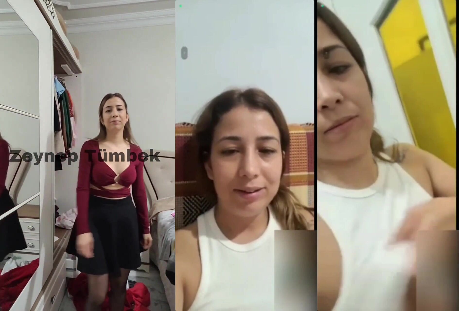 Zeynep Tümbek'in wp alınan özel içerikler Pembe Şortlu Azgın Mastürbasyon Videosu ve Göğüs