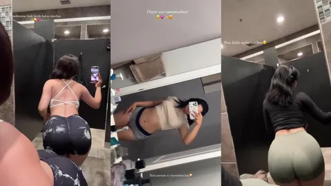 İmahu Kesitleri Tek Part Kalça Şovu ve Banyo Selfieleri