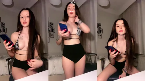 Esra Tango Yayında Poz Veriyor Vücudunu Gösterip Konuşuyor