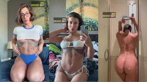 Betül Babacan Gözlüklü Çıplak Pozlarla Kalçalarını Gösteriyor Pencerede