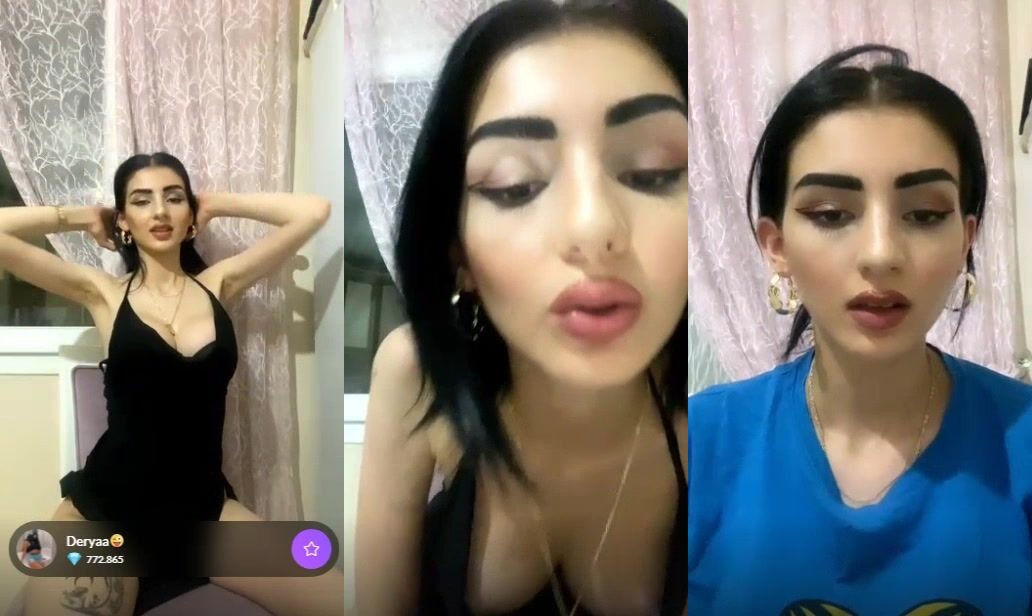 tango derya dekoltesini açıp seksi pozlar veriyor