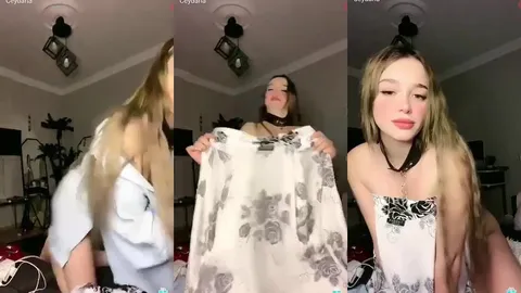 Ceydaria yayında soyunup kur yapıyor