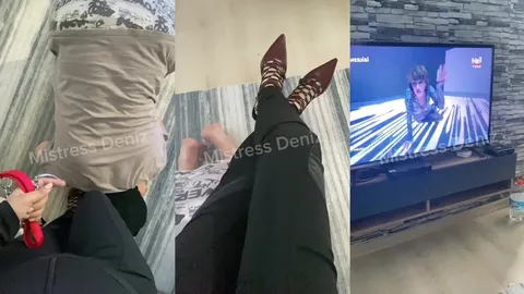 Evin içinde köle gezdirmece yapıyorum