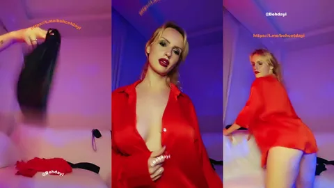 Ece Hub sarışın bomba gibi webcamde soyunup azdırıyor