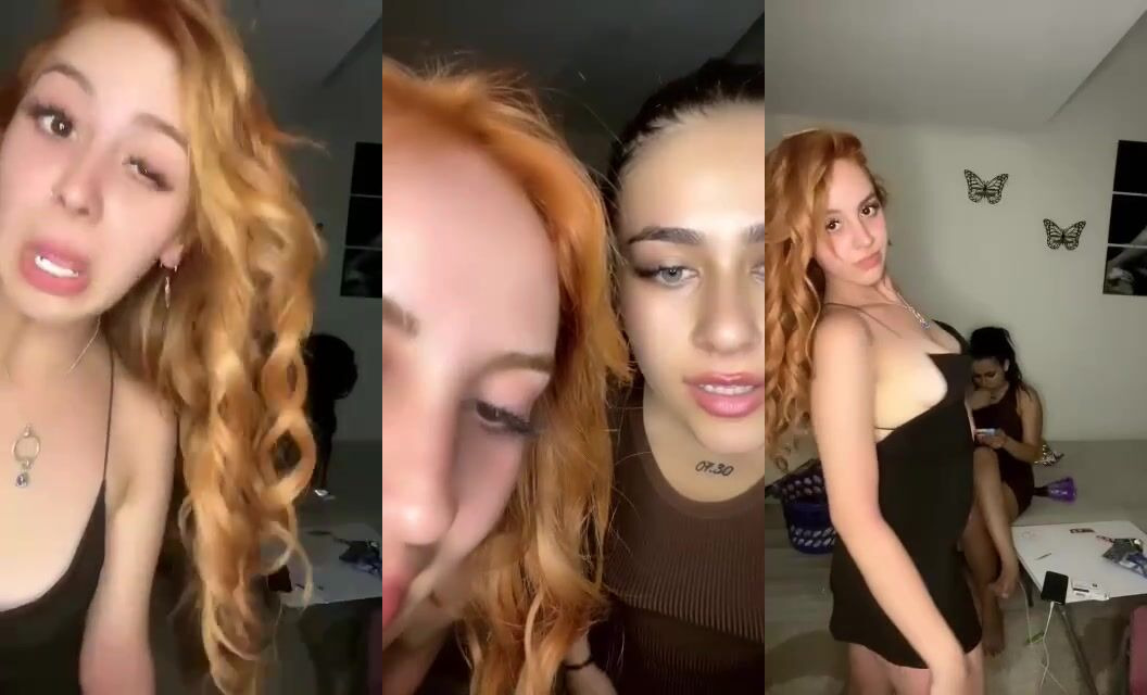 Semfunny ve esmer arkadaşı seksi elbiselerle dans edip eğleniyor