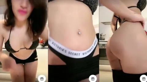 Serpil Cansız victoria secret tangasıyla mutfakta kalça sallıyor