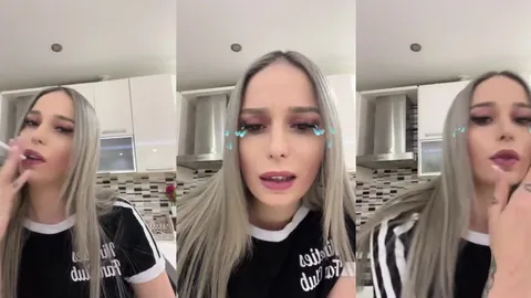 Merve sanay mutfakta telefonuyla seksi pozlar veriyor