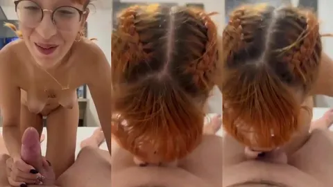 Ece Gencer yarrağı yalayarak azgınca mastürbasyon yapıyor