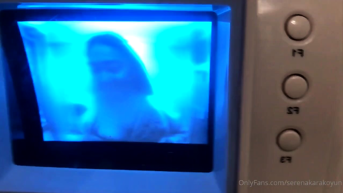 Serena Karakoyun Evin Her Duvarında Köşesinde Kendini Siktiriyor