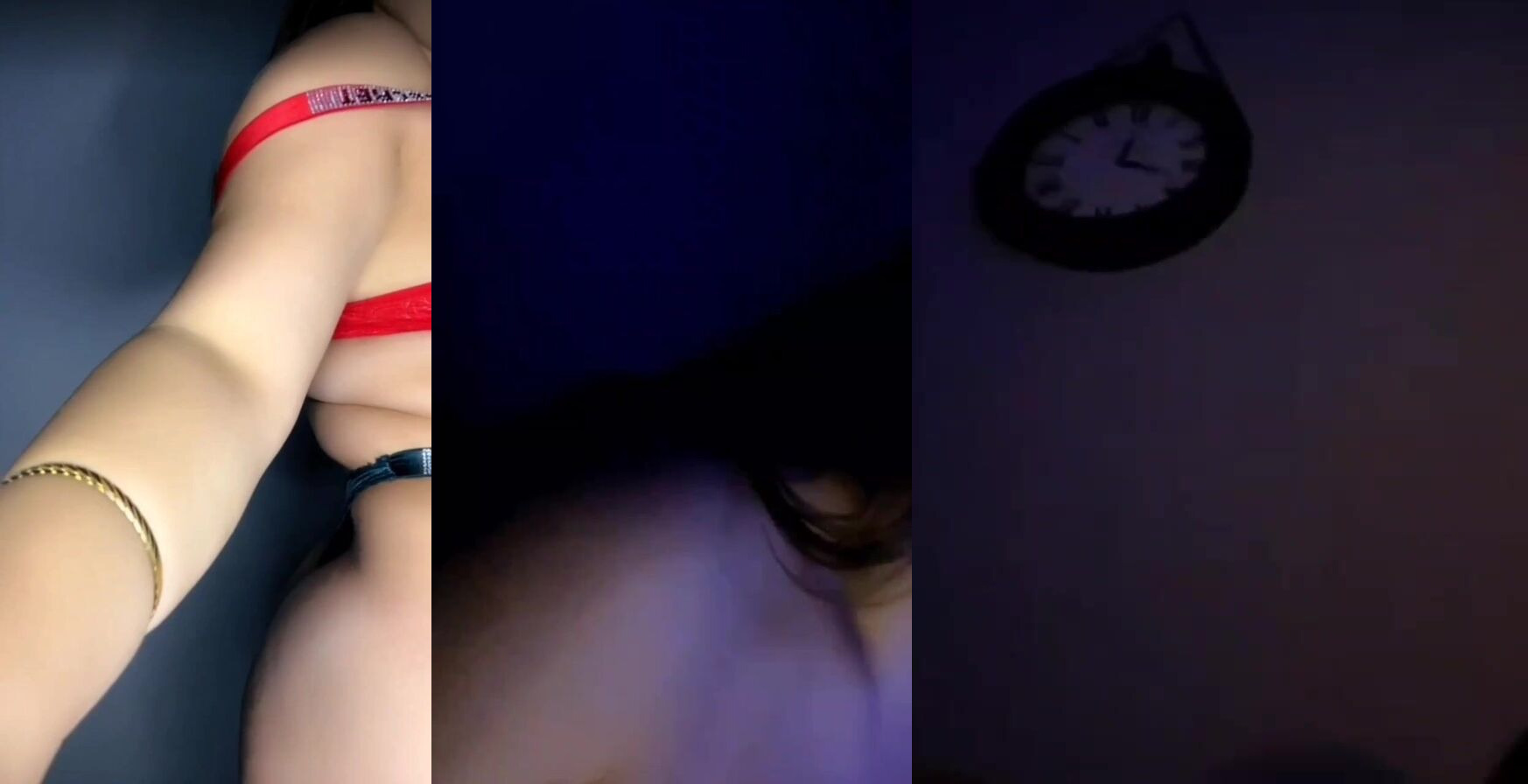 Yasmin Tango Yayında Karanlığın İçinde Kıvrımlarını Göstererek Kur Yapıyor