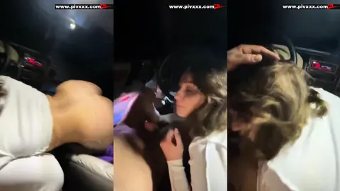Naz elbir arabada sokso