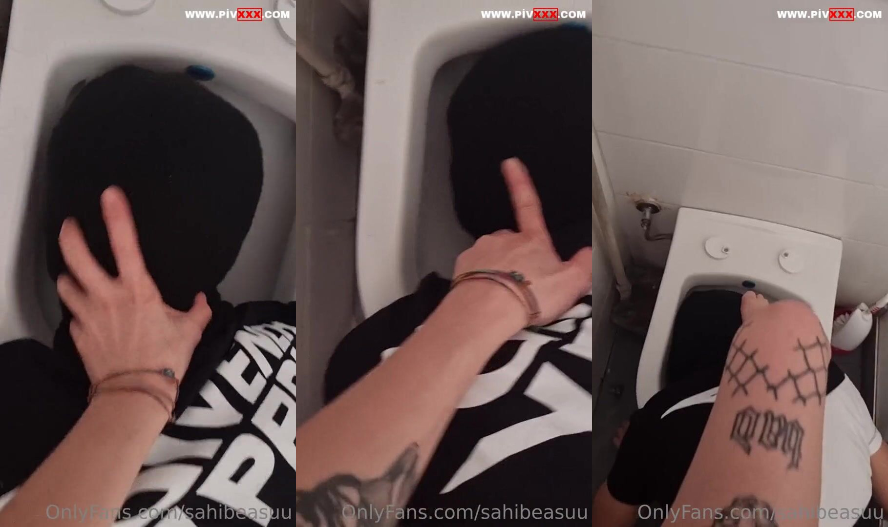 Klozetimi yalatıyorum eziğe