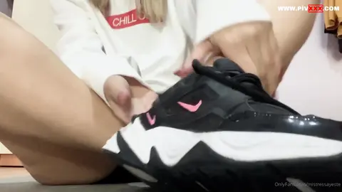 Sweaty feet of your Goddess after the sport