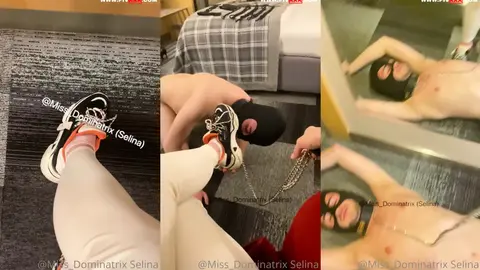 Hector is in love with my sneakers