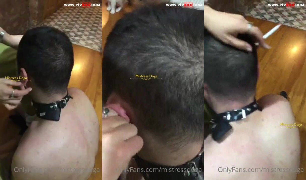 Tasmalı Milo köpeğimle kulak çekme videosu