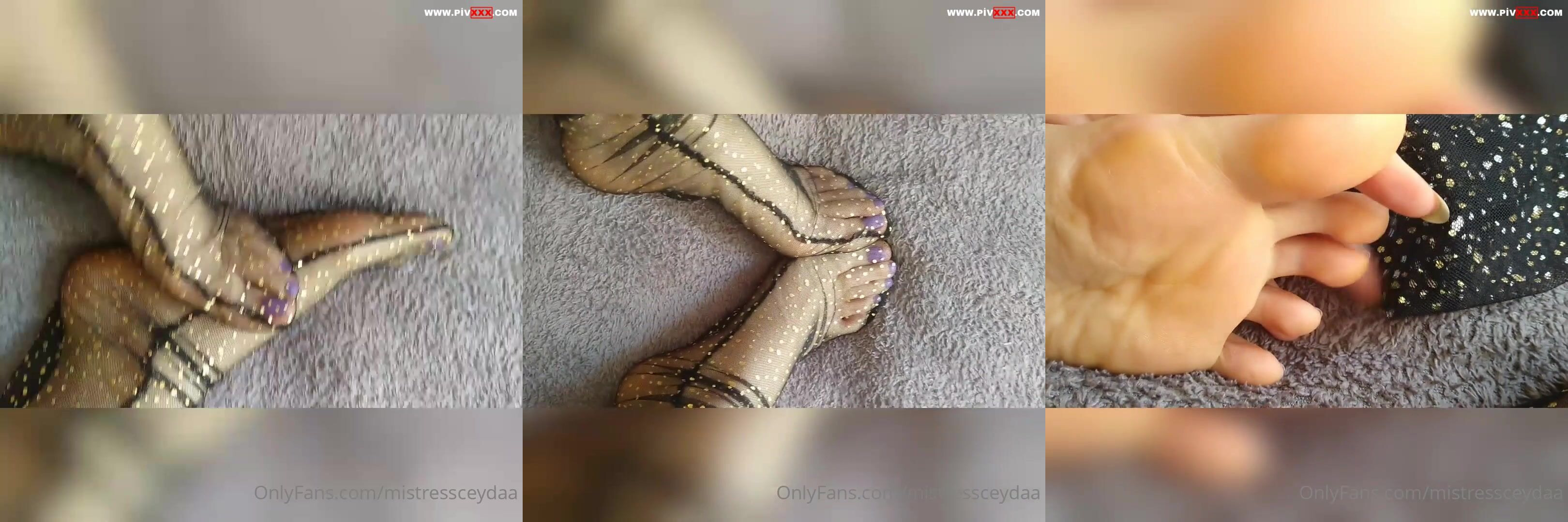 Ojelerim, 40 numara pürüzsüz tabanlarım, parmaklarım ve seksi siyah çoraplarım