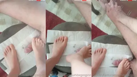 Penisin suyunu çıkardım