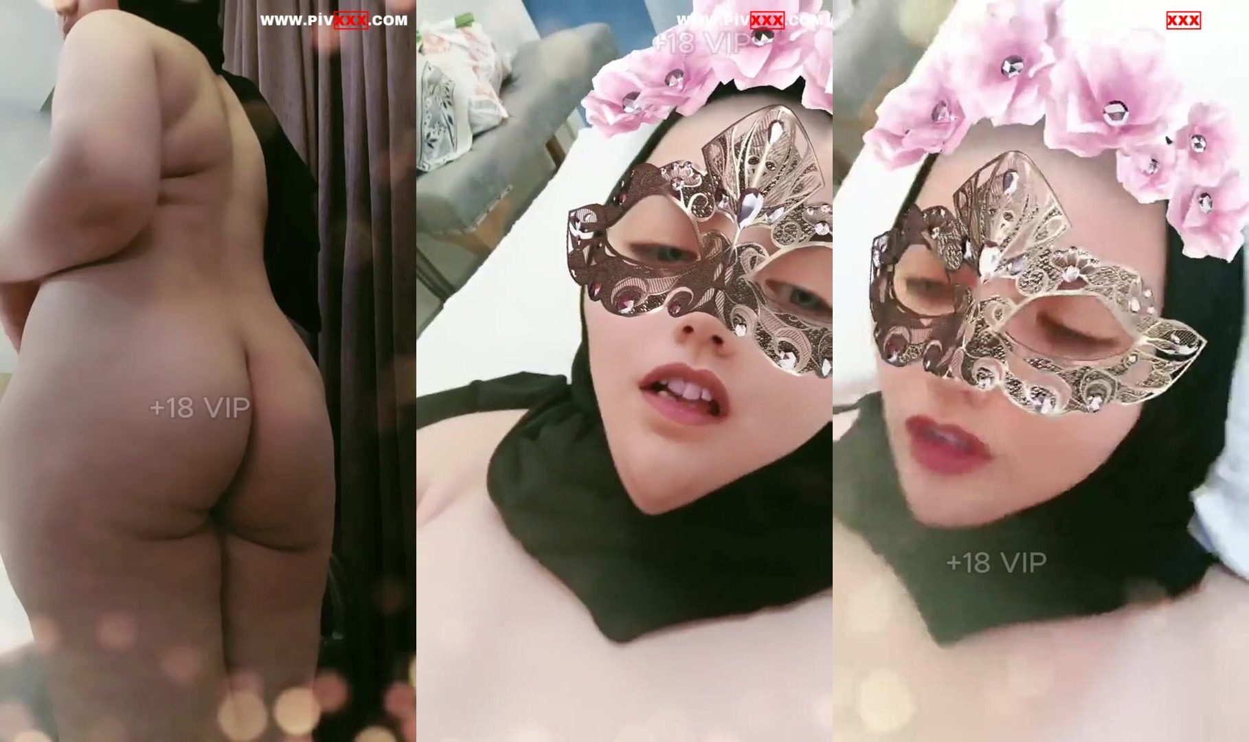 Türbanlı Kadın Tango Live Porno Videosu