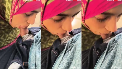 Türbanlı Kadın Sakso