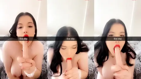 Ece Olay Ifşa Şişman Kız Dildoya Gırtlak Yaptı
