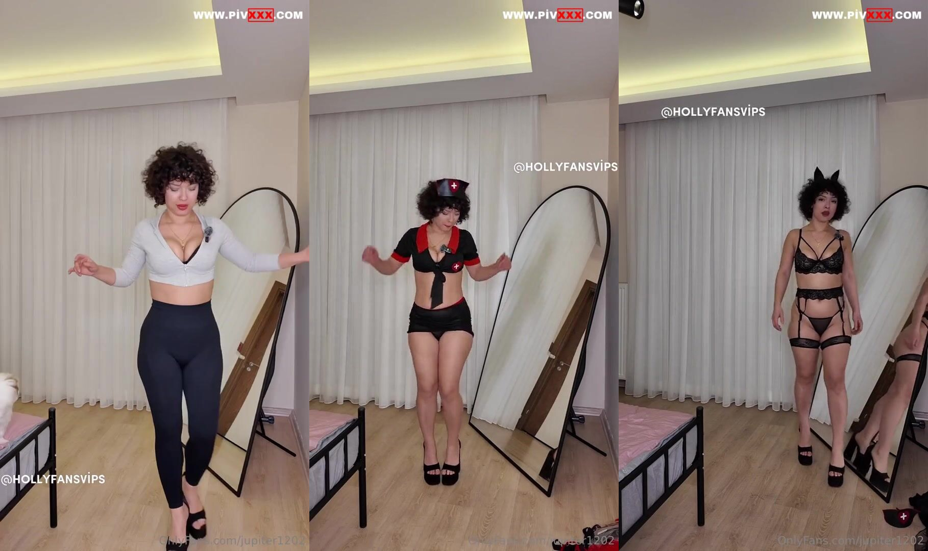 Jupiter Jüpiter Nude Seksi Hatun Sex Kostümlerini Karşınızda Denedi