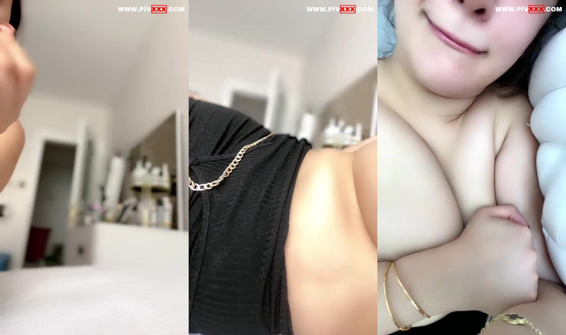 Tango Afrodit Ifşa Sütyensiz Canlı Yayın Yaptı