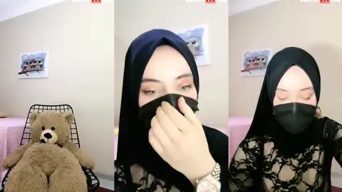 Turbanli Boncuk Tango Boncuk Ifşa Transparan Kıyafetiyle Yayın Yaptı
