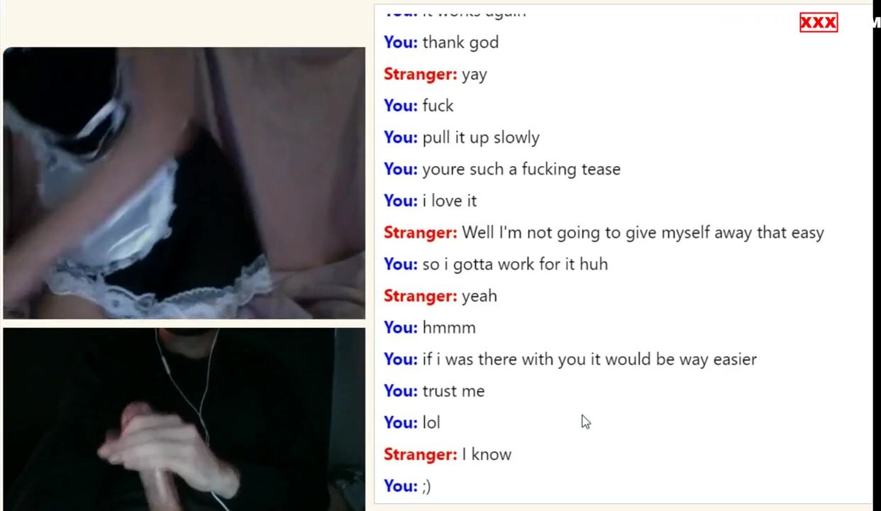 Omgle'de Aniden Çıkan Sert Alet Kızları Çıldırtıyor!