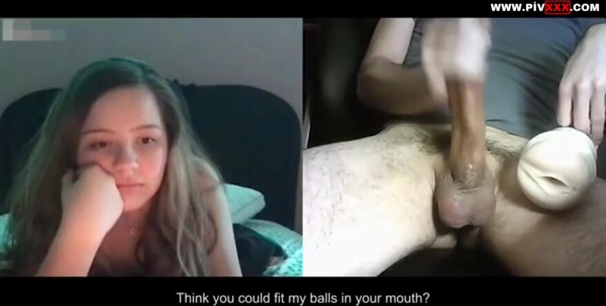 Omegle'de Yavaşça Yarrağını Gösterince Kız Şok Oldu!